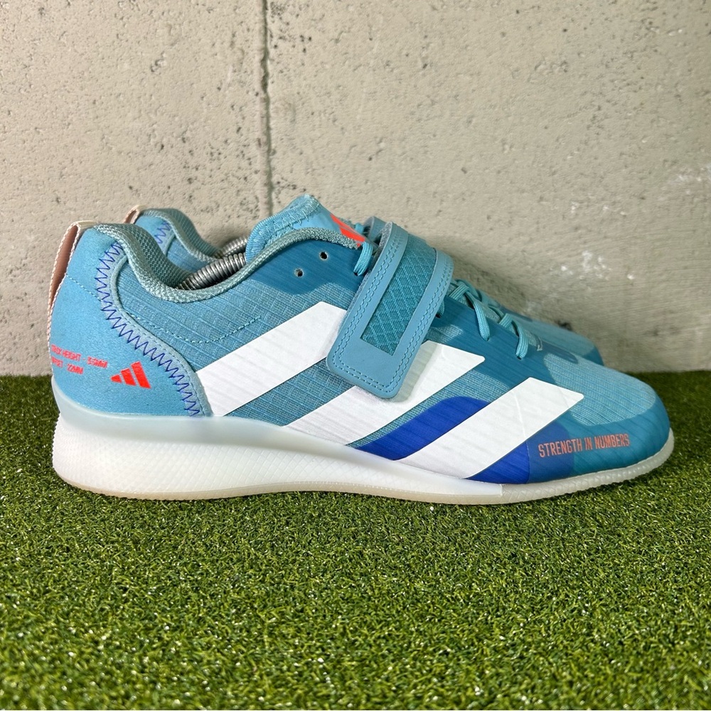 Adidas Adipower Weightlifting 3 Blue HQ3626 Shoes Men’s 7.5 Women’s 8.5